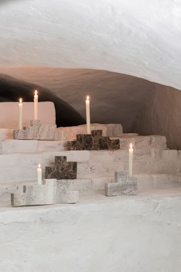 Step suporte para 6 velas - Giz - Mette Ditmer