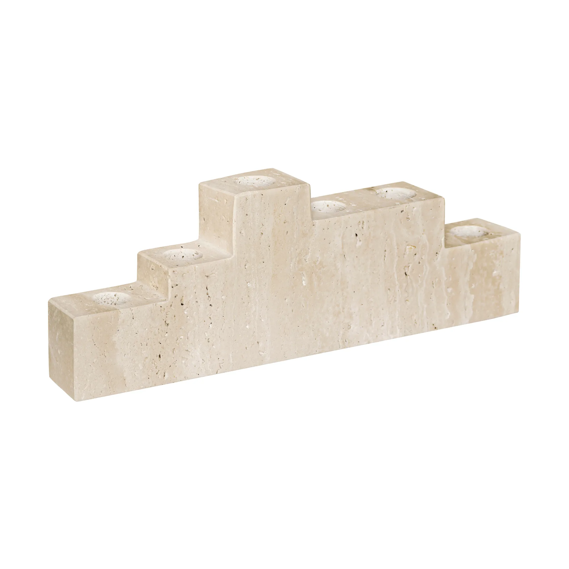 Step suporte para 6 velas, Linho Mette Ditmer