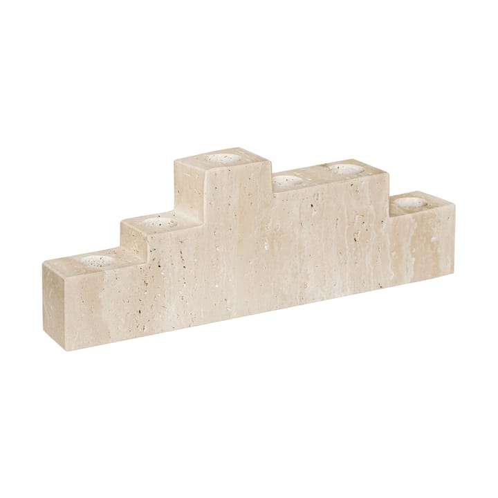Step suporte para 6 velas - Linho - Mette Ditmer