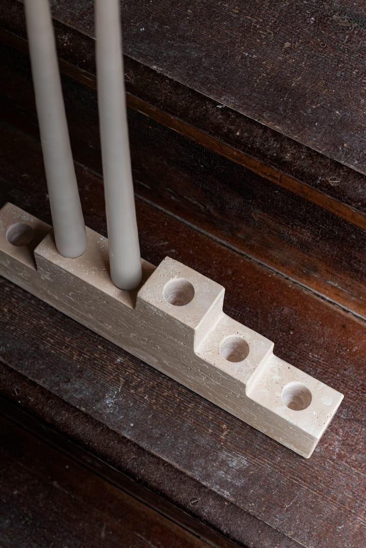Step suporte para 6 velas, Linho Mette Ditmer