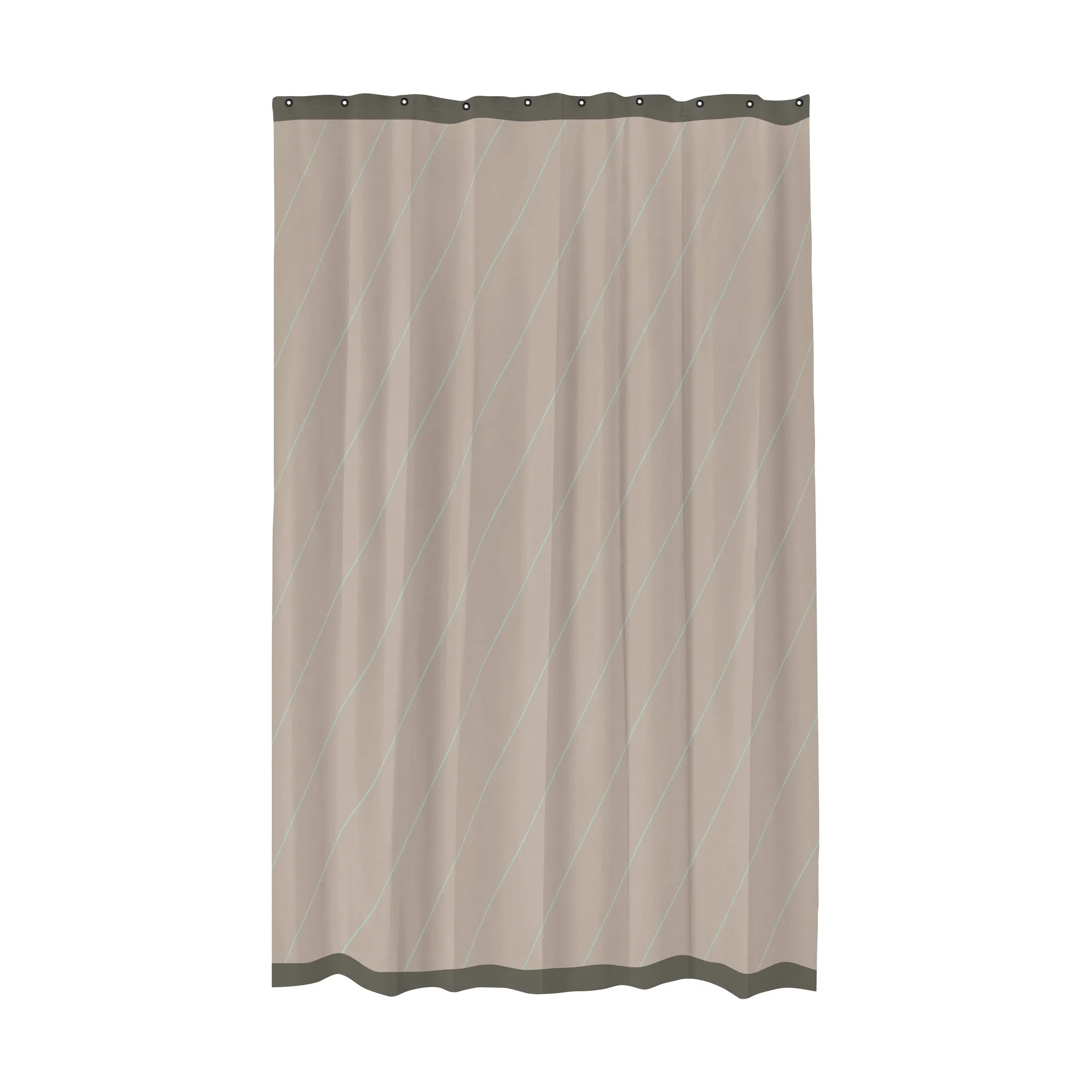 Subtle cortina de duche 150x200 cm, Verde menta Mette Ditmer