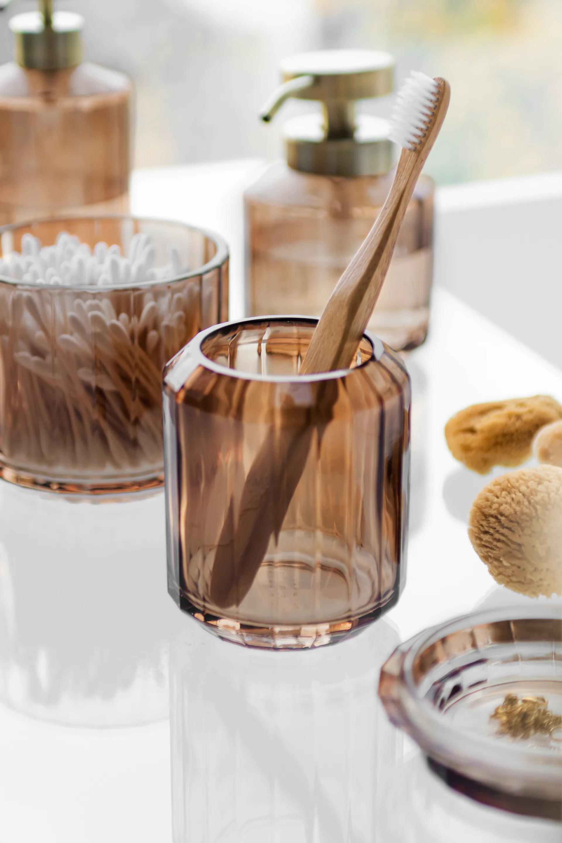 Suporte de escova de dentes Vision, Latte Mette Ditmer