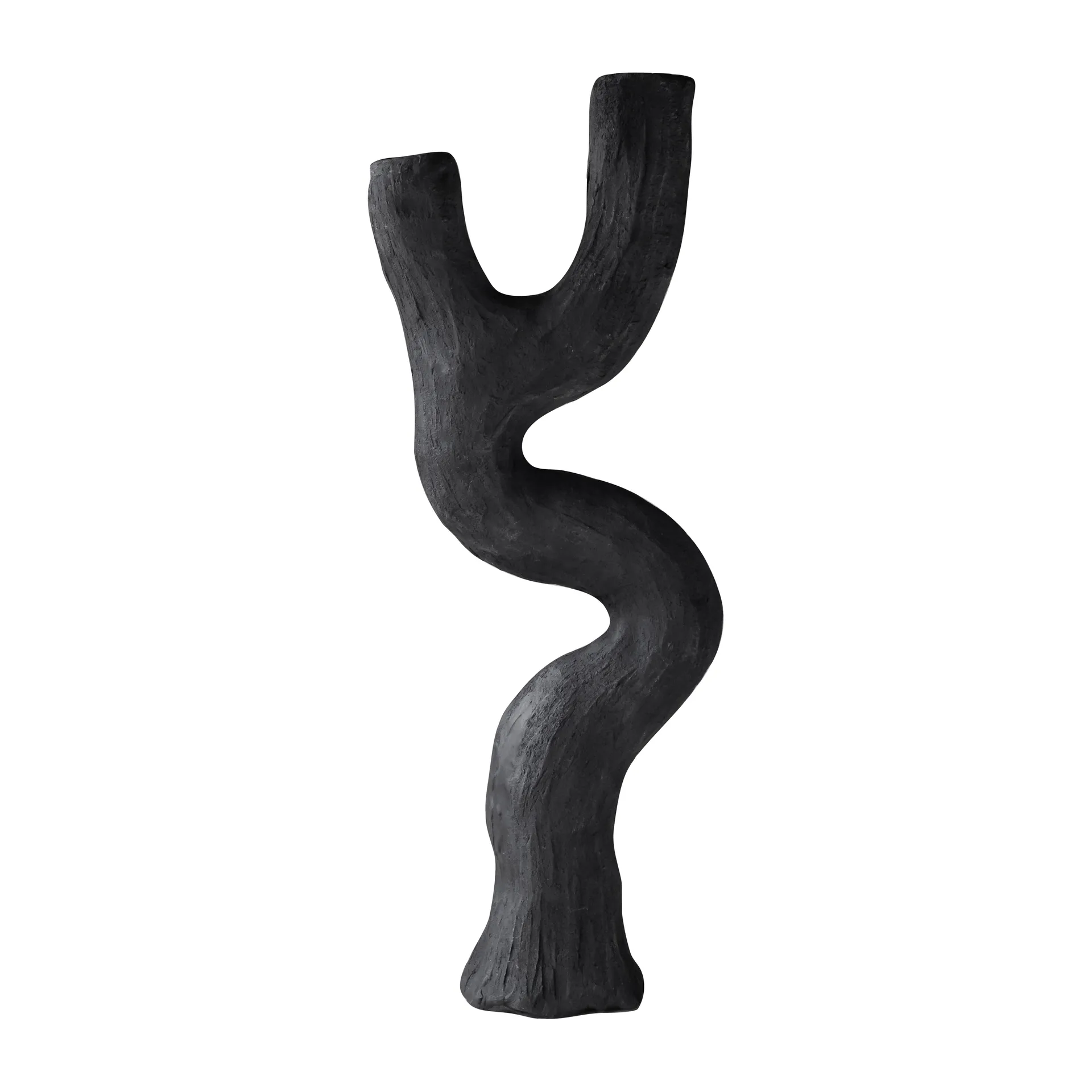 Suporte de velas Art piece 41 cm, Preto Mette Ditmer