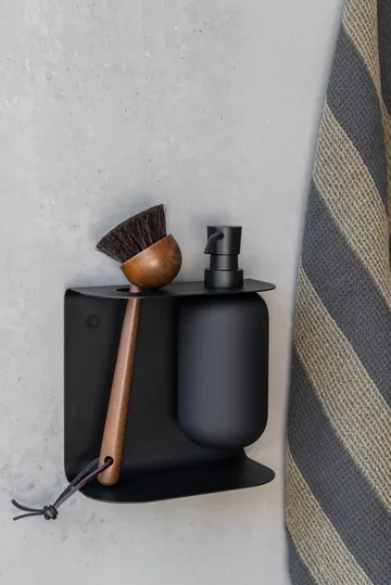 Suporte suspenso de parede duplo Carry  - Preto - Mette Ditmer
