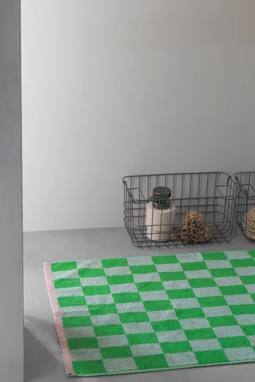 Tapete de casa de banho Retro 50x80 cm - Clássico verde - Mette Ditmer