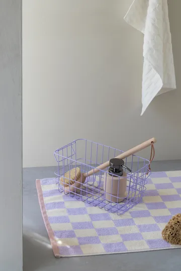 Tapete de casa de banho Retro 50x80 cm - Lilás - Mette Ditmer