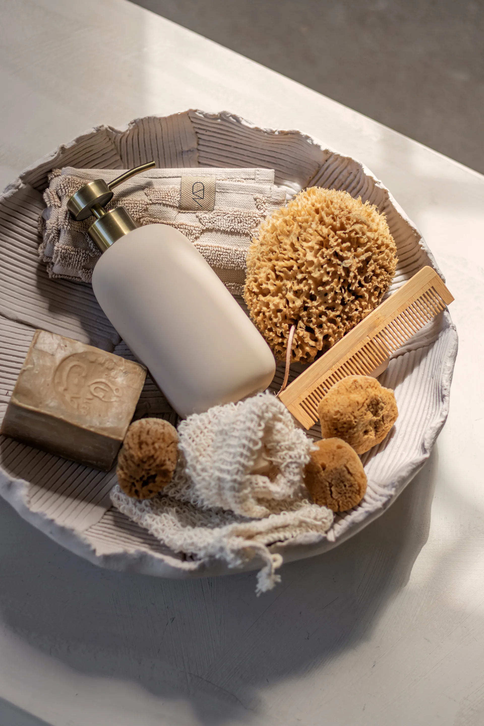 Tigela pedaços Art piece Ø35 cm, Sand Mette Ditmer