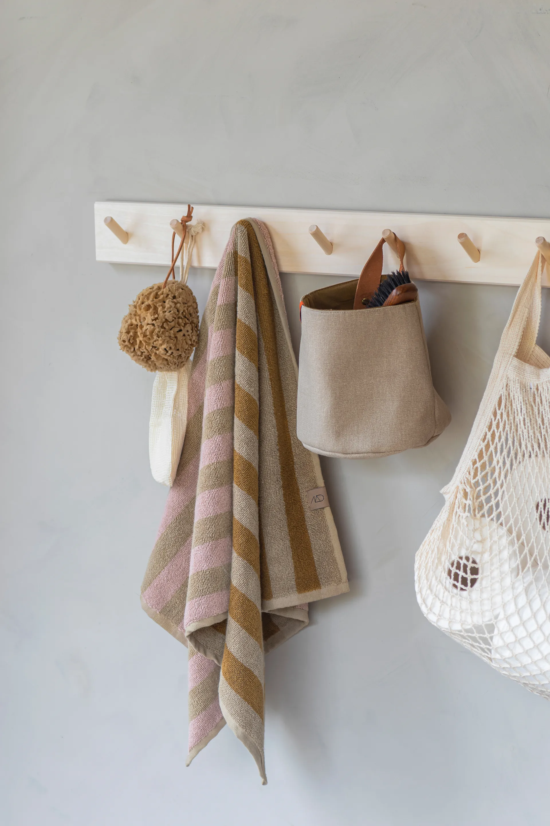 Toalha de banho Disorder, Powder rose Mette Ditmer