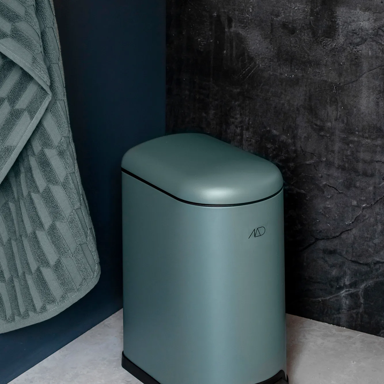 Toalha de banho Geo 70x133 cm, pine green Mette Ditmer