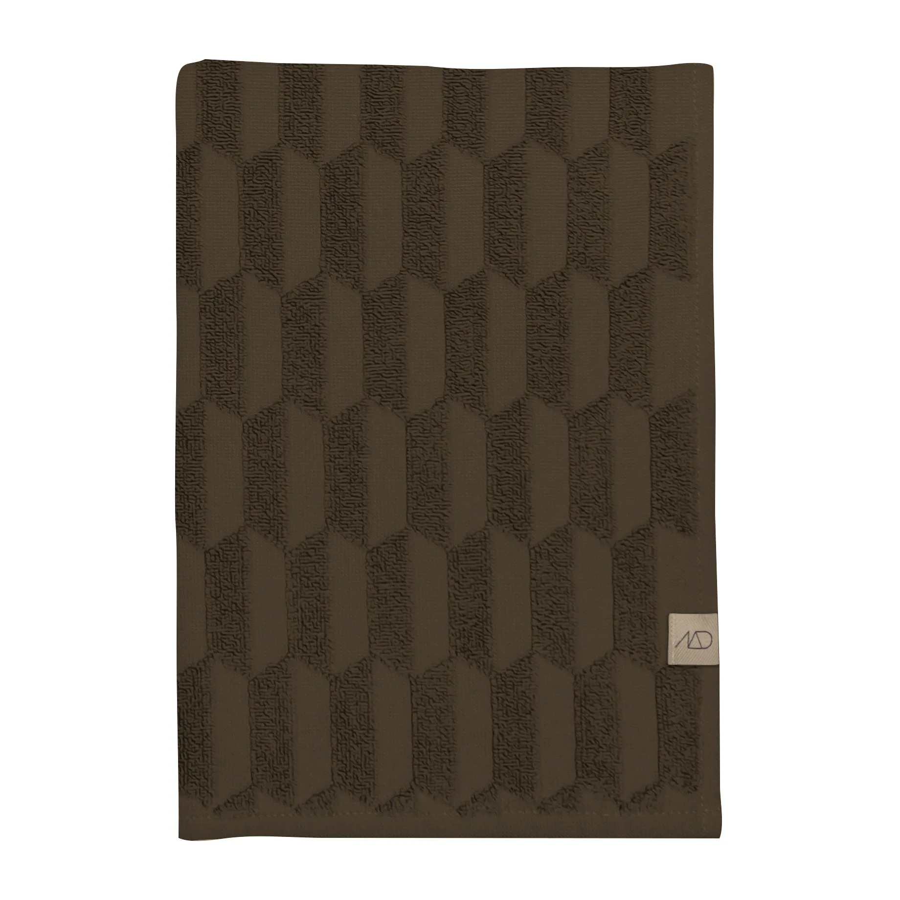 Toalha Geo 50x95 cm, Chocolate Mette Ditmer
