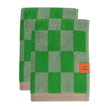 Toalha Retro - Classic green, 40x55 cm, 2 un - Mette Ditmer