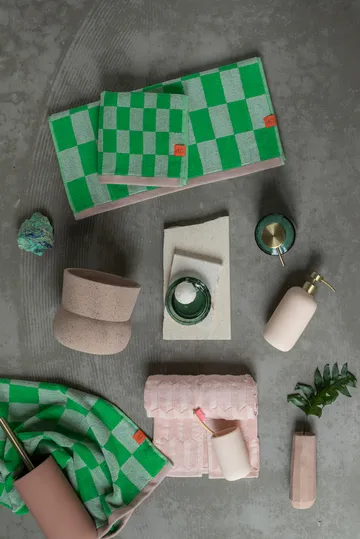 Toalha Retro - Classic green, 40x55 cm, 2 un - Mette Ditmer