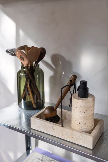 Travertine organizador de lavatório 12x23,5 cm - Linho - Mette Ditmer