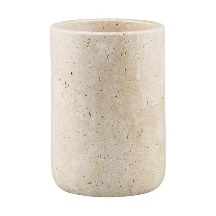 Travertine suporte para escova de dentes 10 cm - Linho - Mette Ditmer