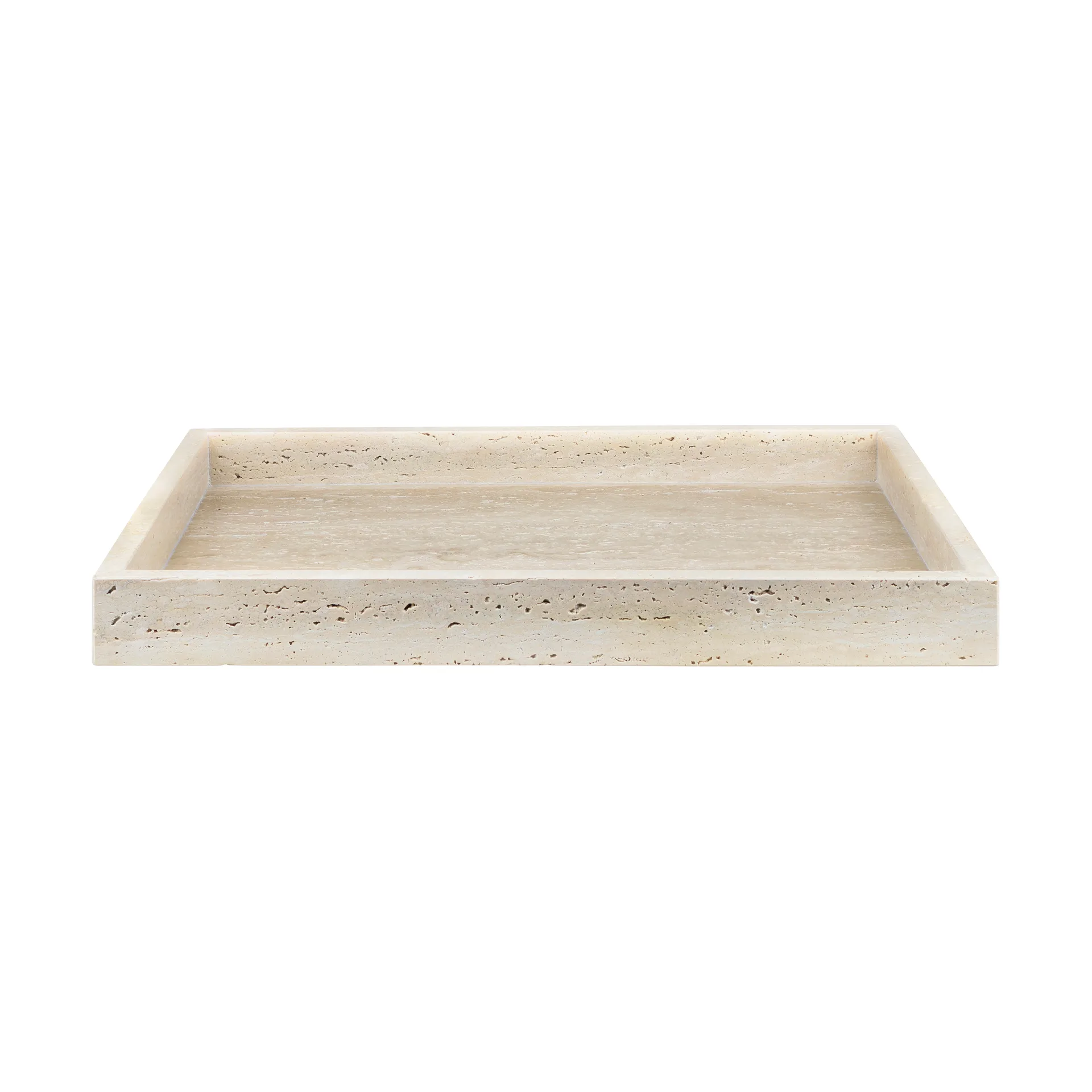 Travertino tabuleiro decorativa 30x40 cm, Linho Mette Ditmer