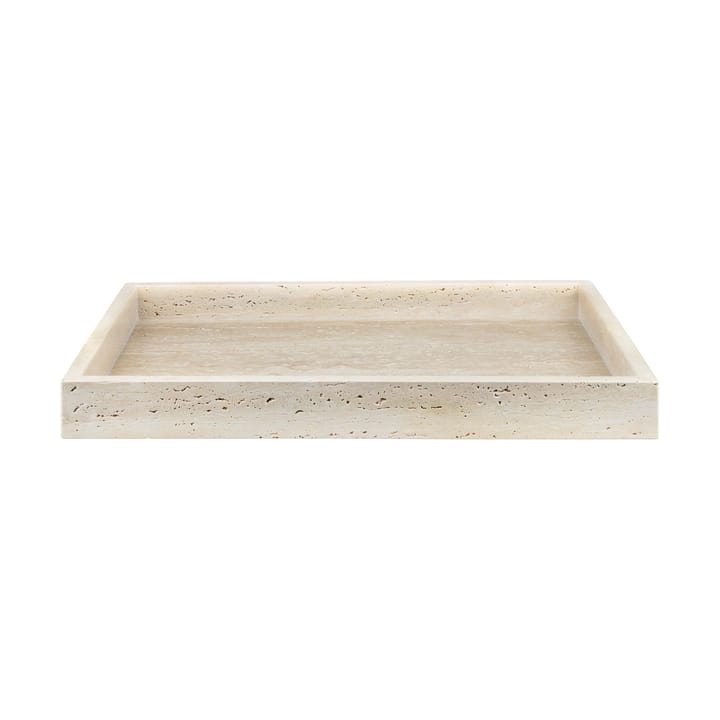 Travertino tabuleiro decorativa 30x40 cm - Linho - Mette Ditmer