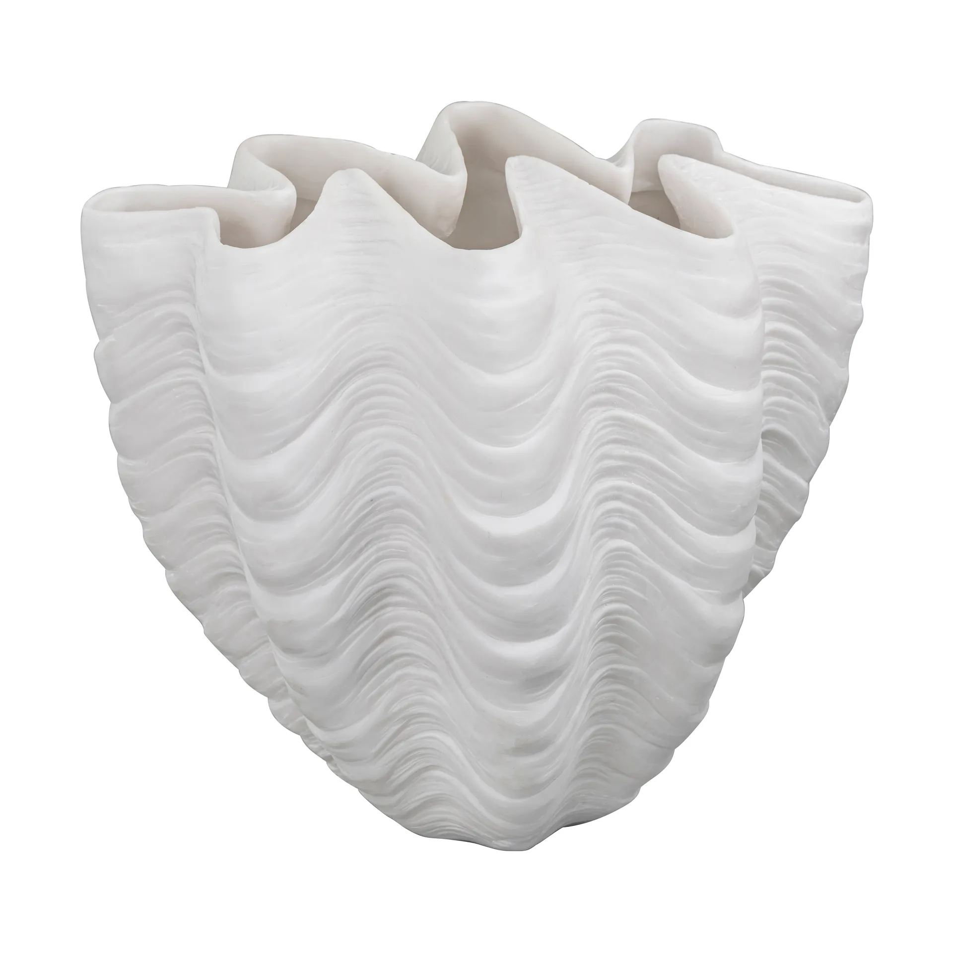 Vaso Shell, Grande, 30 cm, white Mette Ditmer