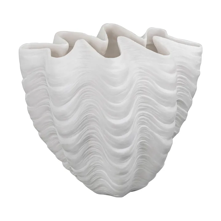Vaso Shell - Grande, 30 cm, white - Mette Ditmer