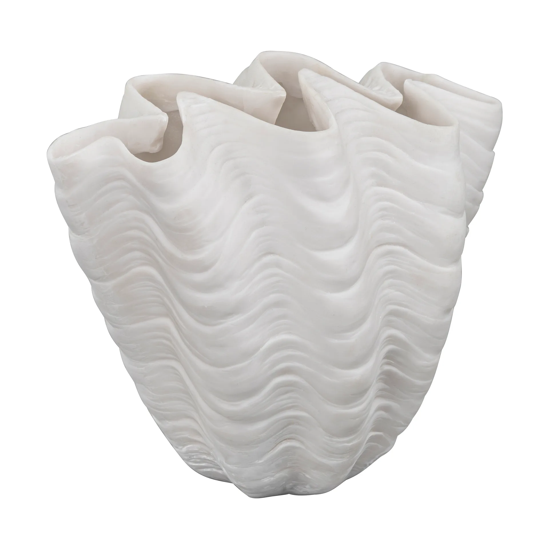 Vaso Shell, Pequeno, 22 cm, white Mette Ditmer