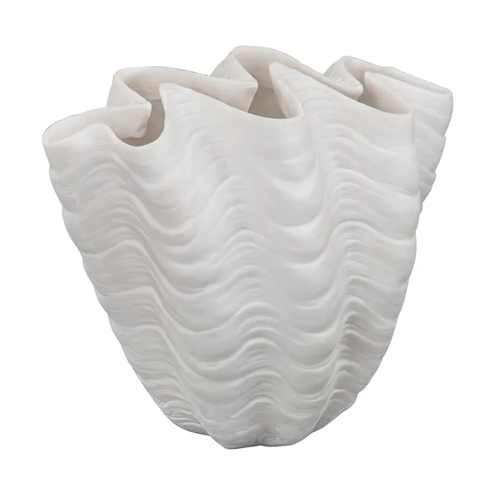 Vaso Shell - Pequeno, 22 cm, white - Mette Ditmer