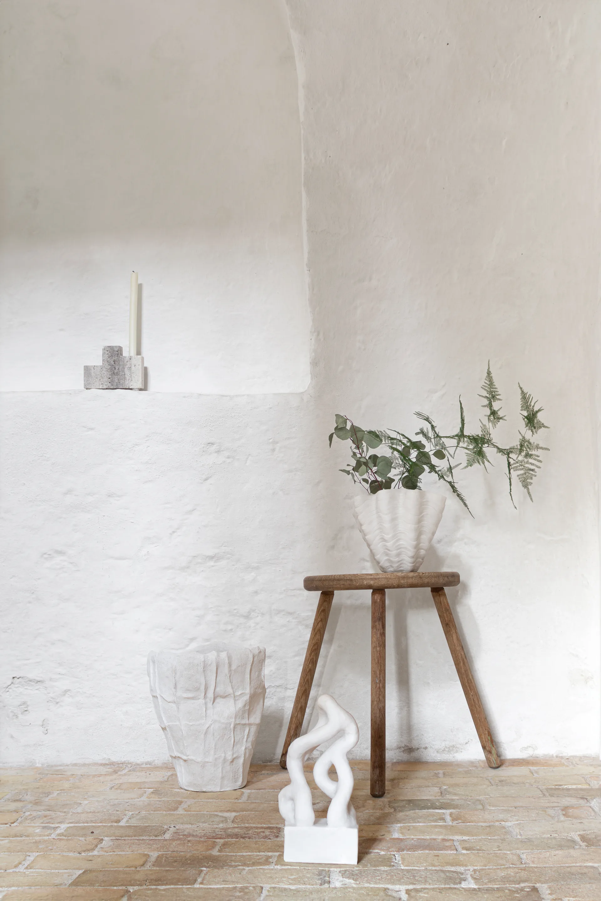 Vaso Shell, Pequeno, 22 cm Mette Ditmer