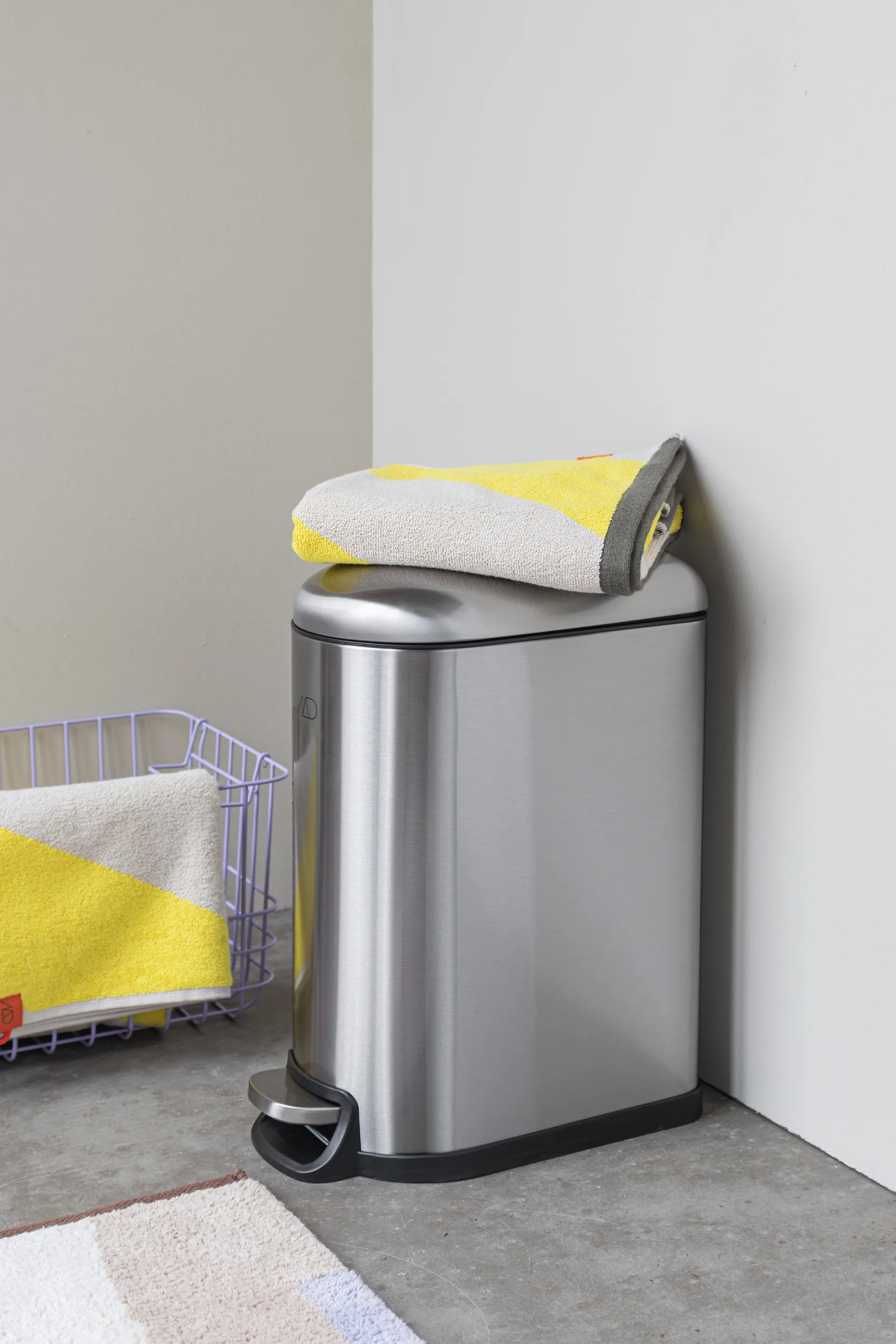 Walthern lixeira com pedal 10 litros, Aço Mette Ditmer