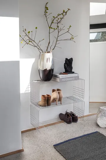 Wire prateleira 31x70x26 cm - Cromado - Mette Ditmer