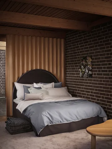 Capa de almofada Duetto - cinza, 50x60 cm - Mille Notti