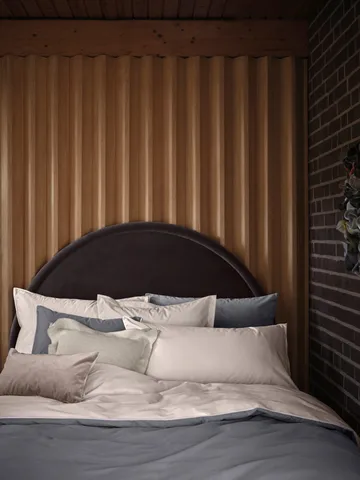 Capa de almofada Duetto - cinza, 50x60 cm - Mille Notti