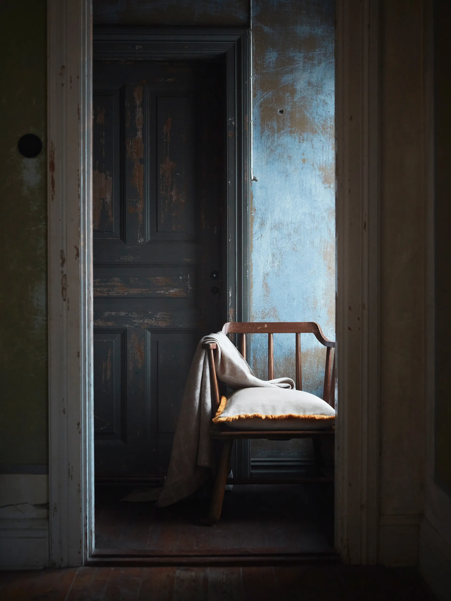 Capa de almofada Pienza , Bege-amarelo, 50x50 cm  Mille Notti