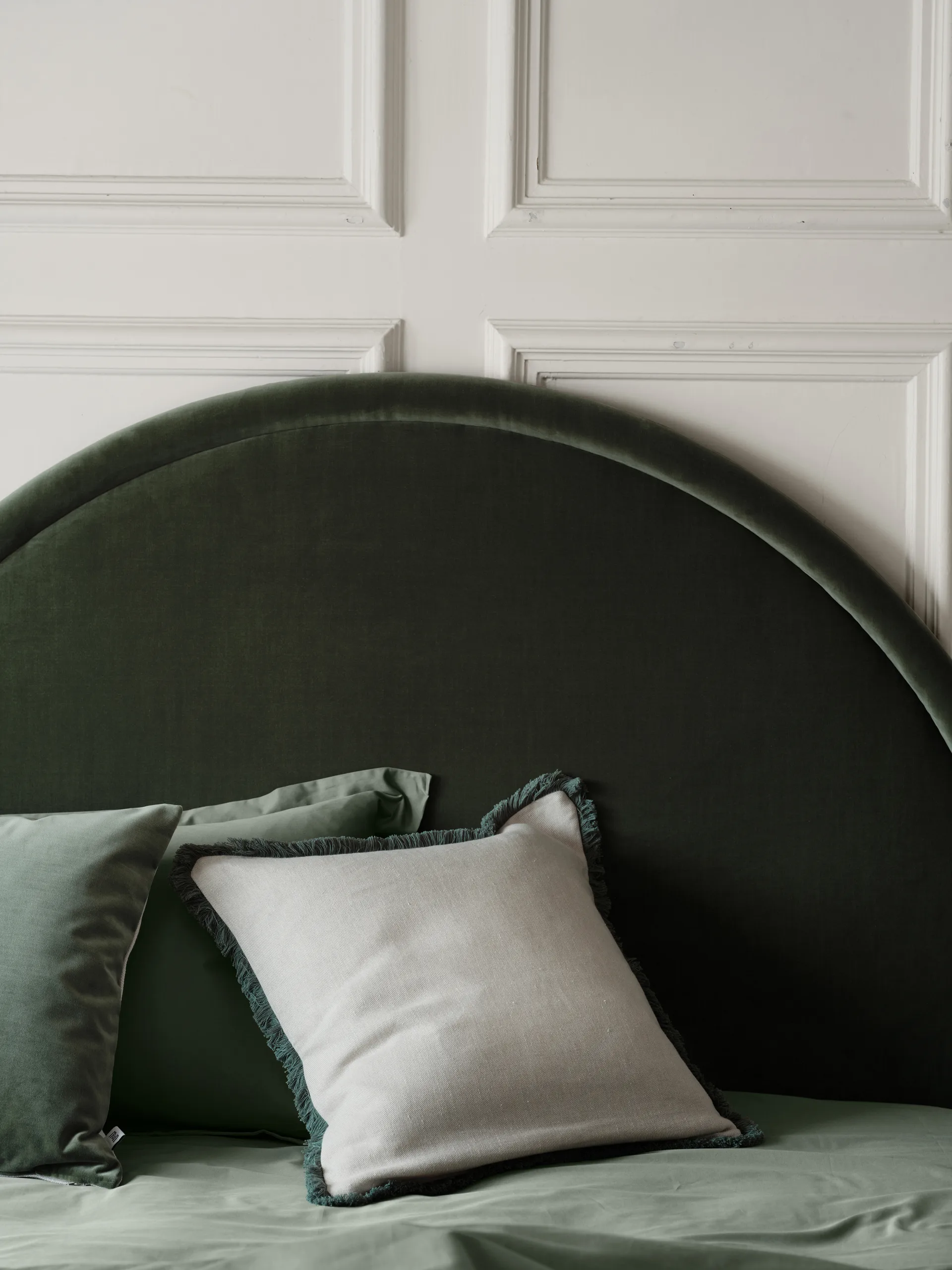 Capa de almofada Pienza , Bege-verde, 50x50 cm  Mille Notti