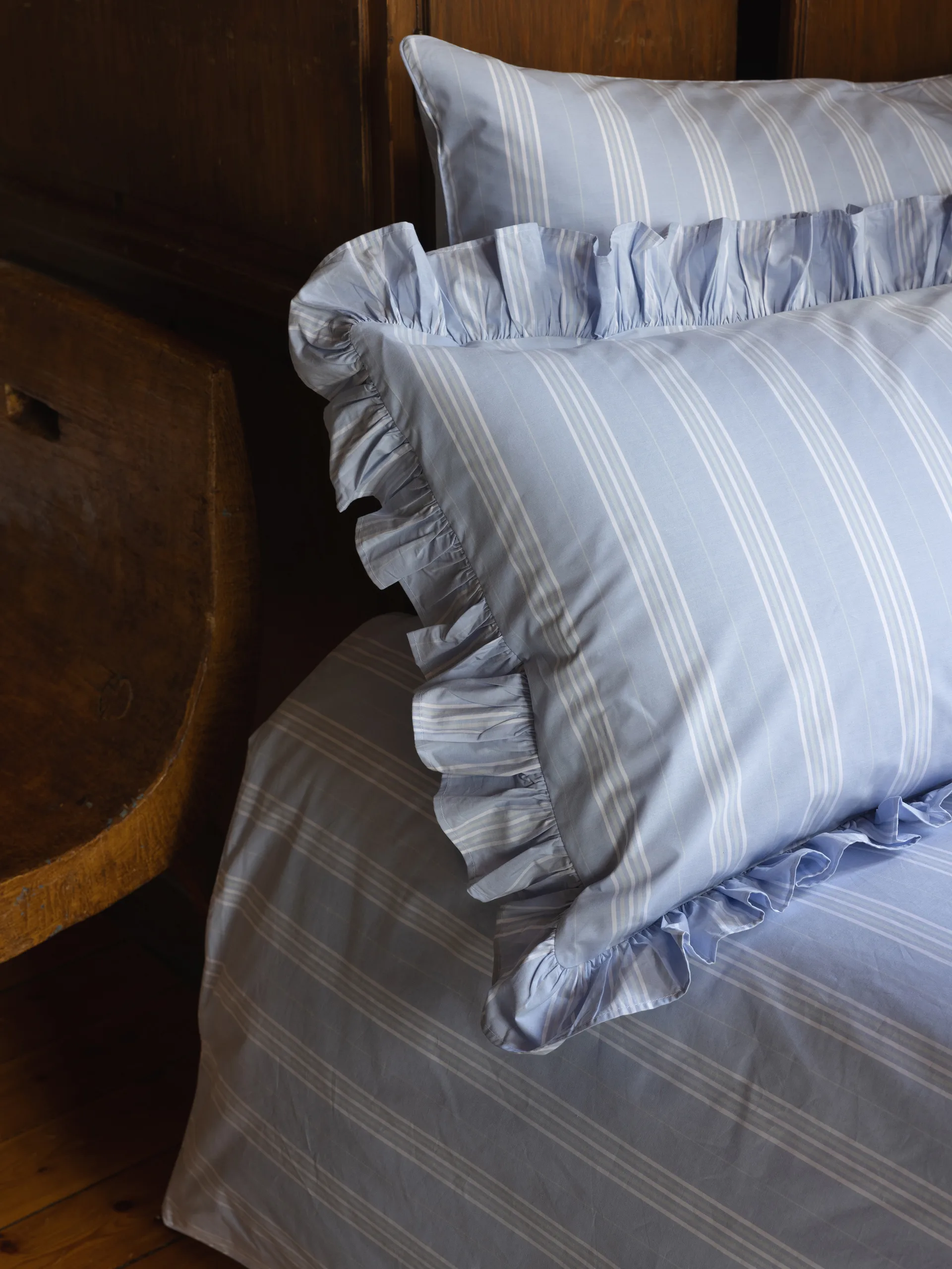 Capa de edredão Camicia, Azul claro, 220x220 cm Mille Notti