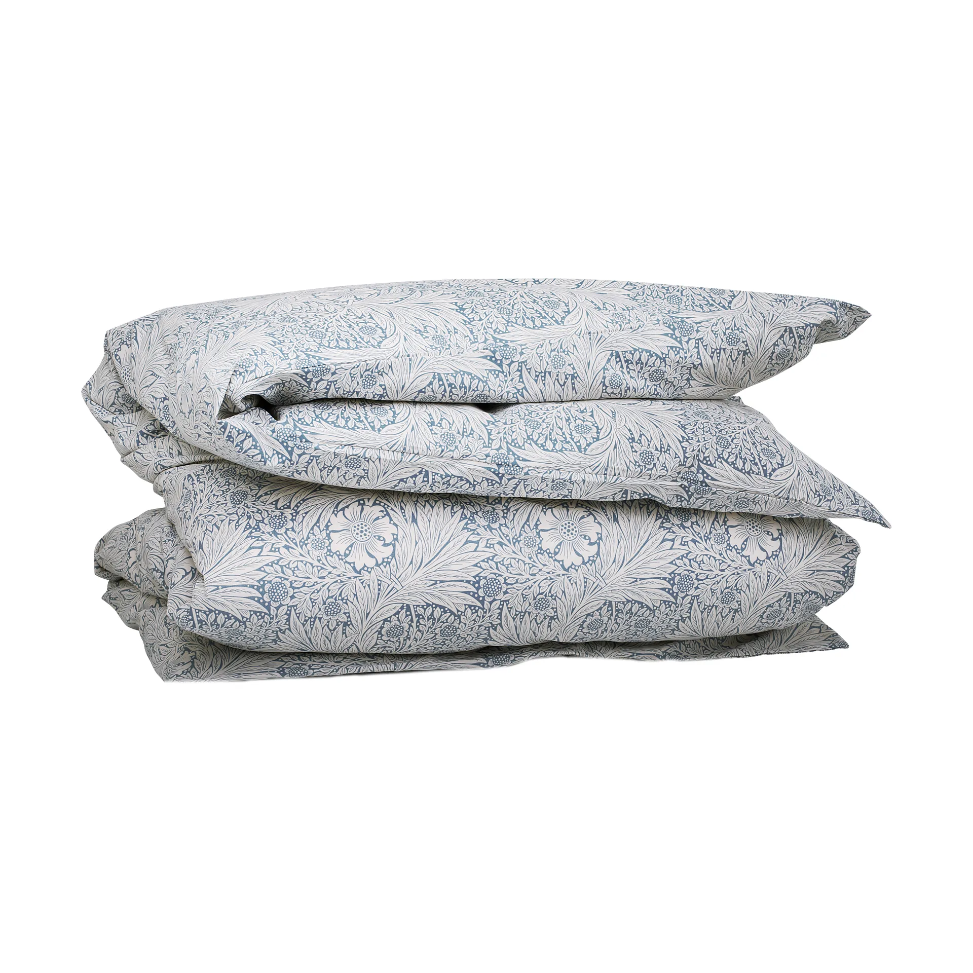 Capa de edredão Morris & Co. Marigold , Azul, 150x210 cm Mille Notti