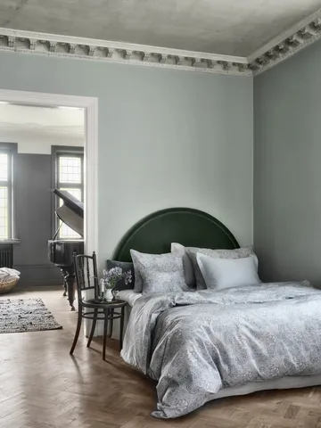 Capa de edredão Morris & Co. Marigold  - Azul, 150x210 cm - Mille Notti