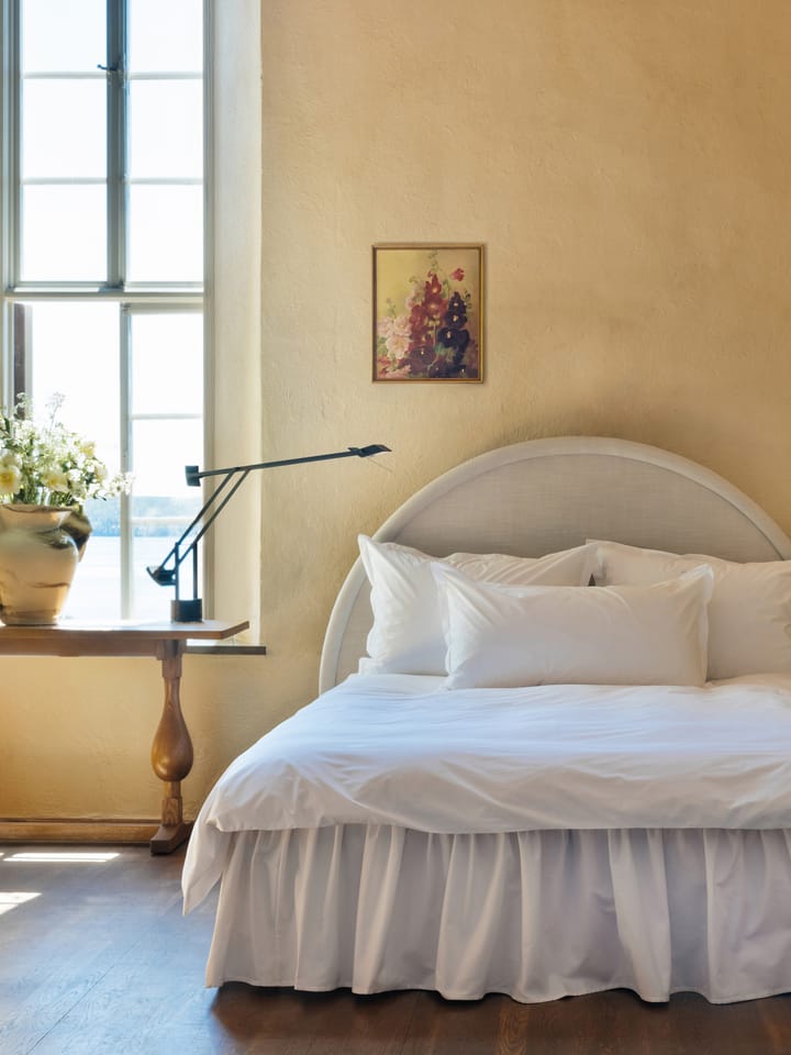 Capa de edredon EKO Pousada Percale, Branco, 220x220 cm  Mille Notti