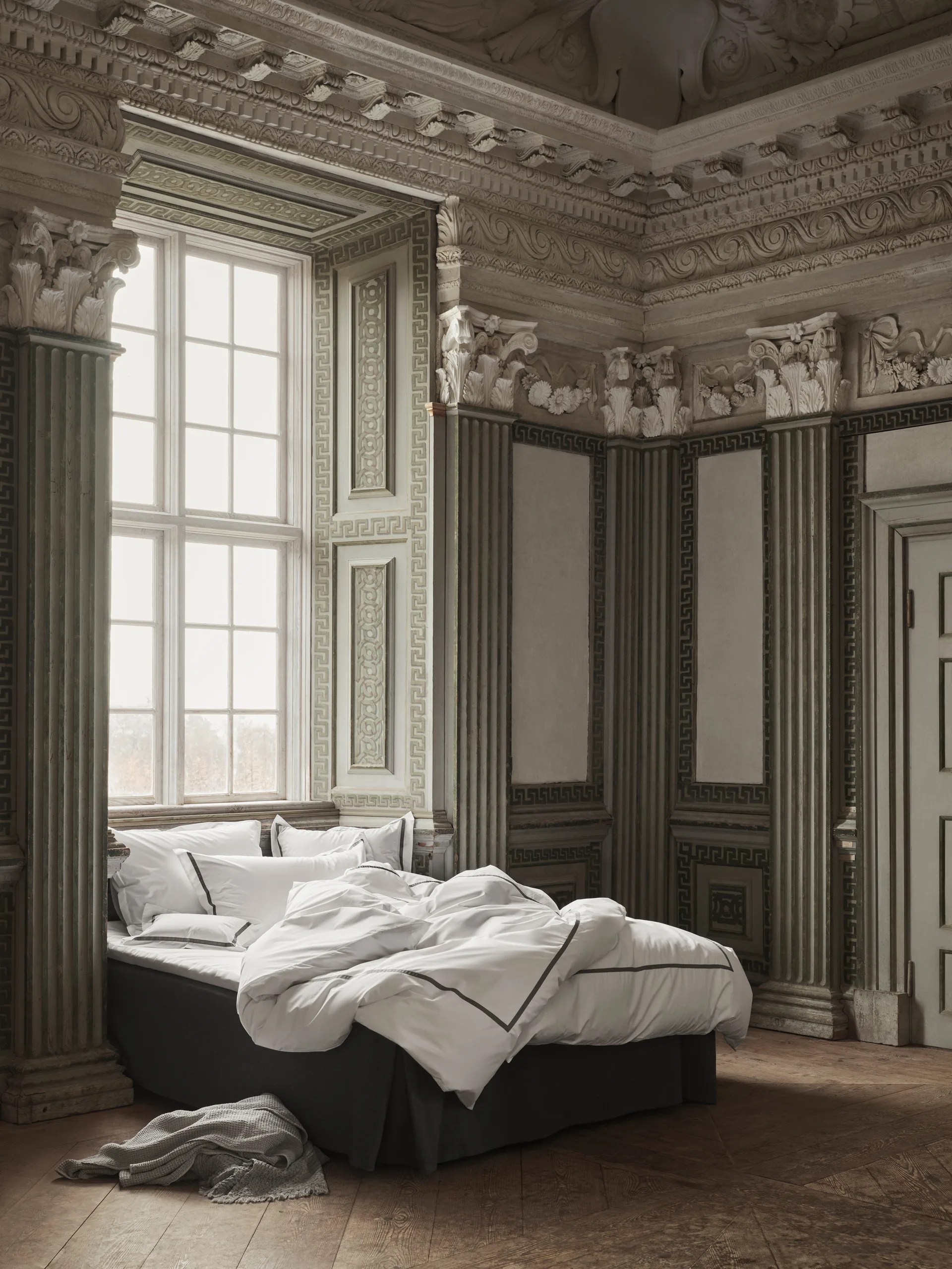 Capa de edredon EKO Singolo, Cinzento 150x210 cm  Mille Notti