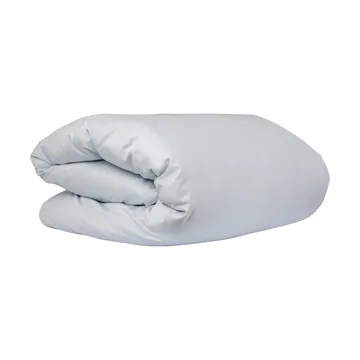 Capa de edredon Satina  - Azul claro, 220x220 cm - Mille Notti