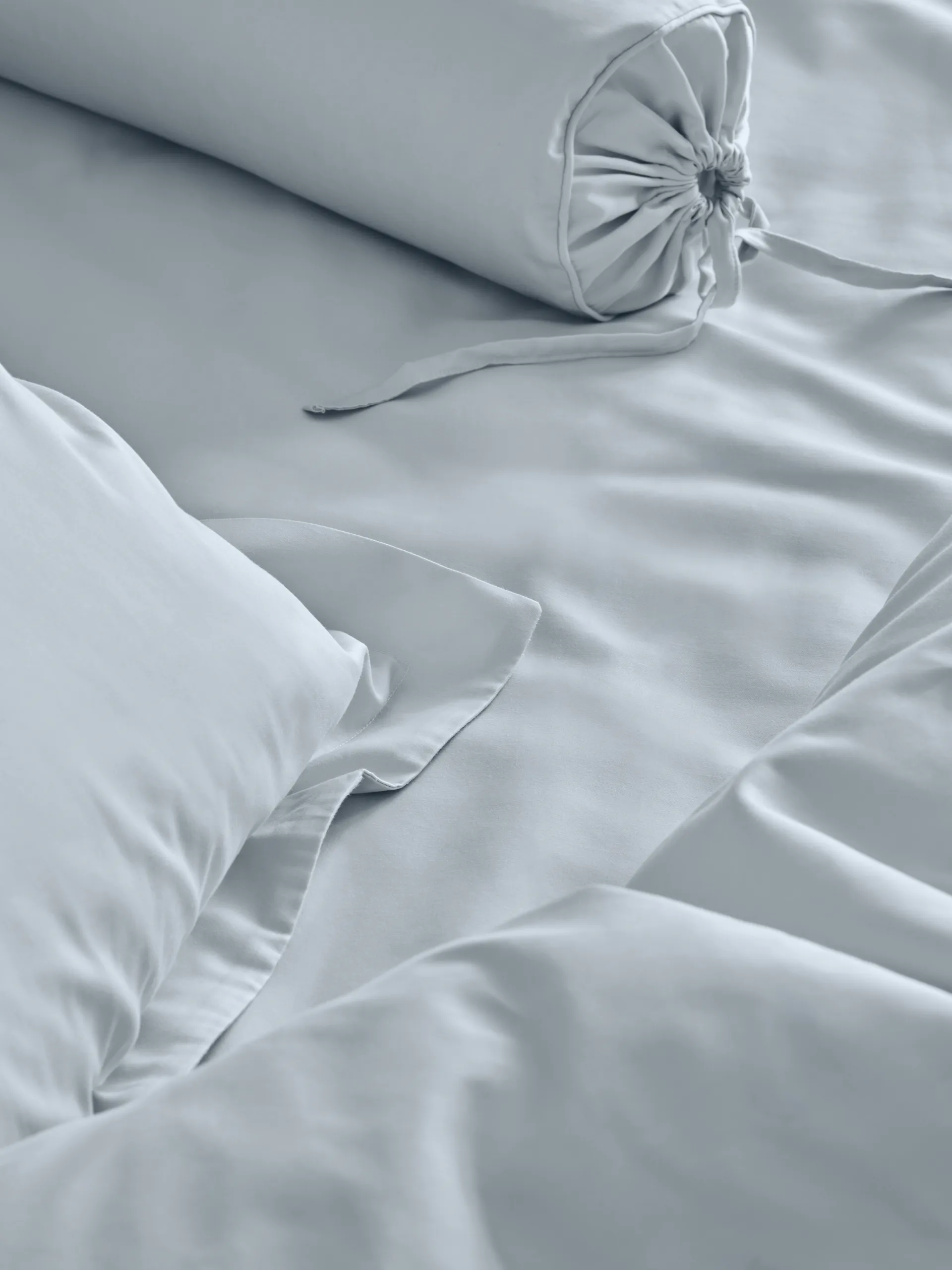 Capa de edredon Satina , Azul claro, 220x220 cm Mille Notti