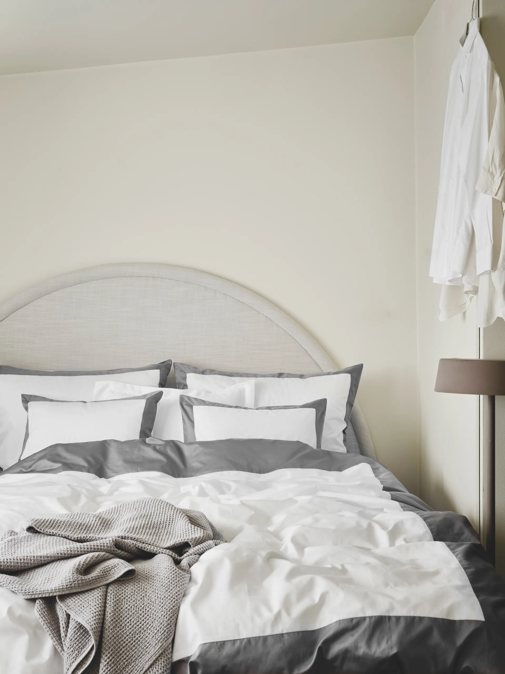 Capa de edredon Sobrio , Cinzento 220x220 cm Mille Notti