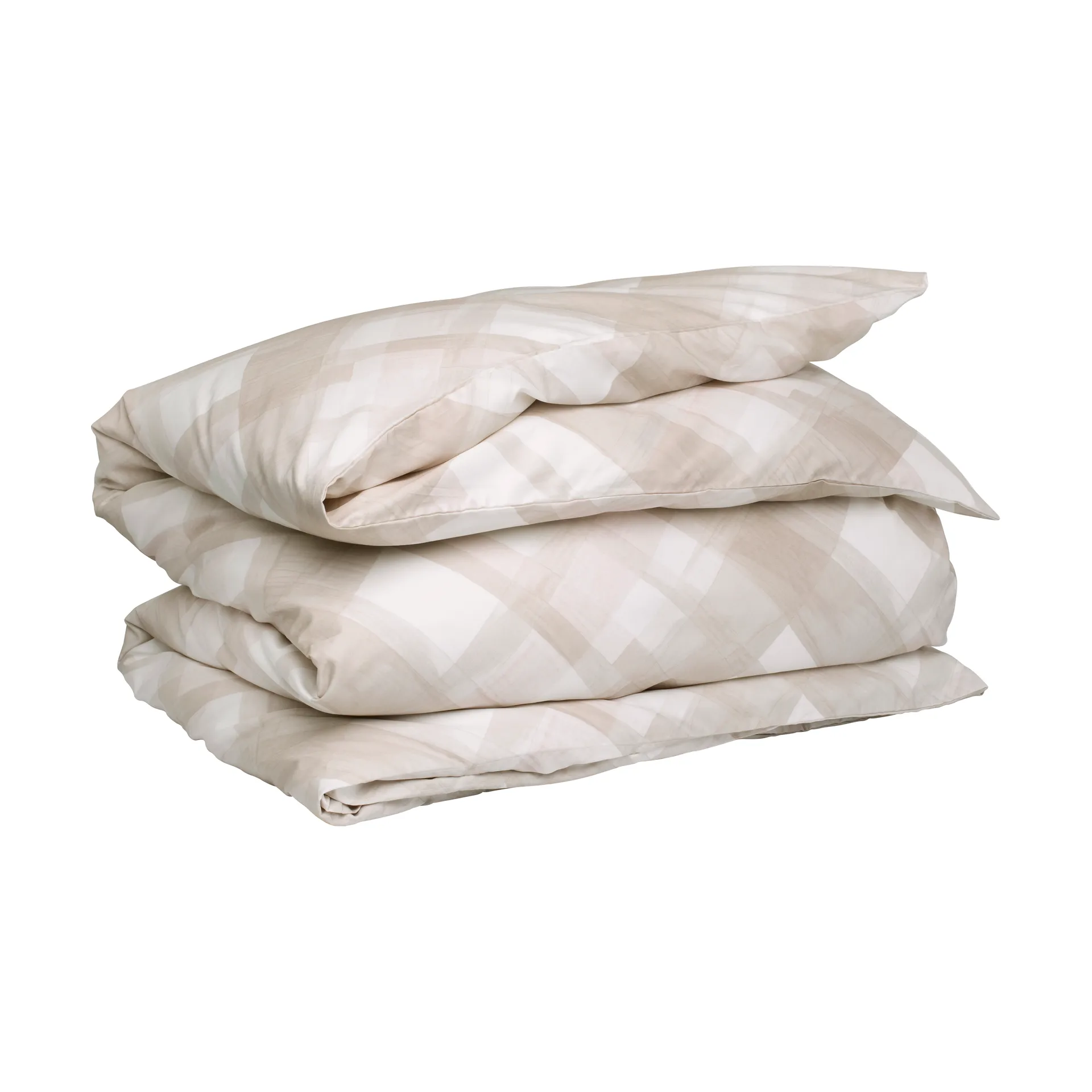 Capa de edredon Spazzola, Bege, 220x220 cm  Mille Notti