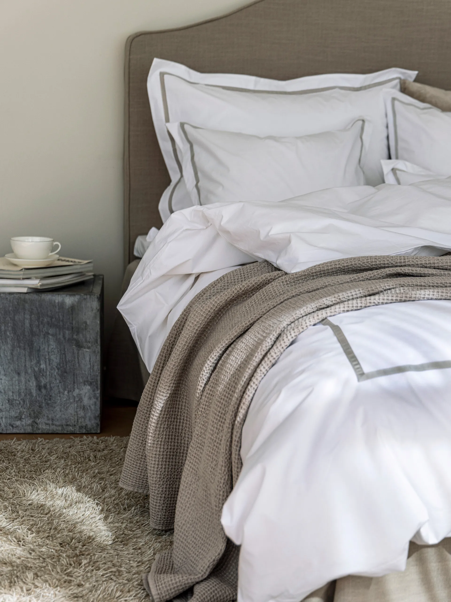 Colcha Riposo, Pedra, 180x260 cm Mille Notti