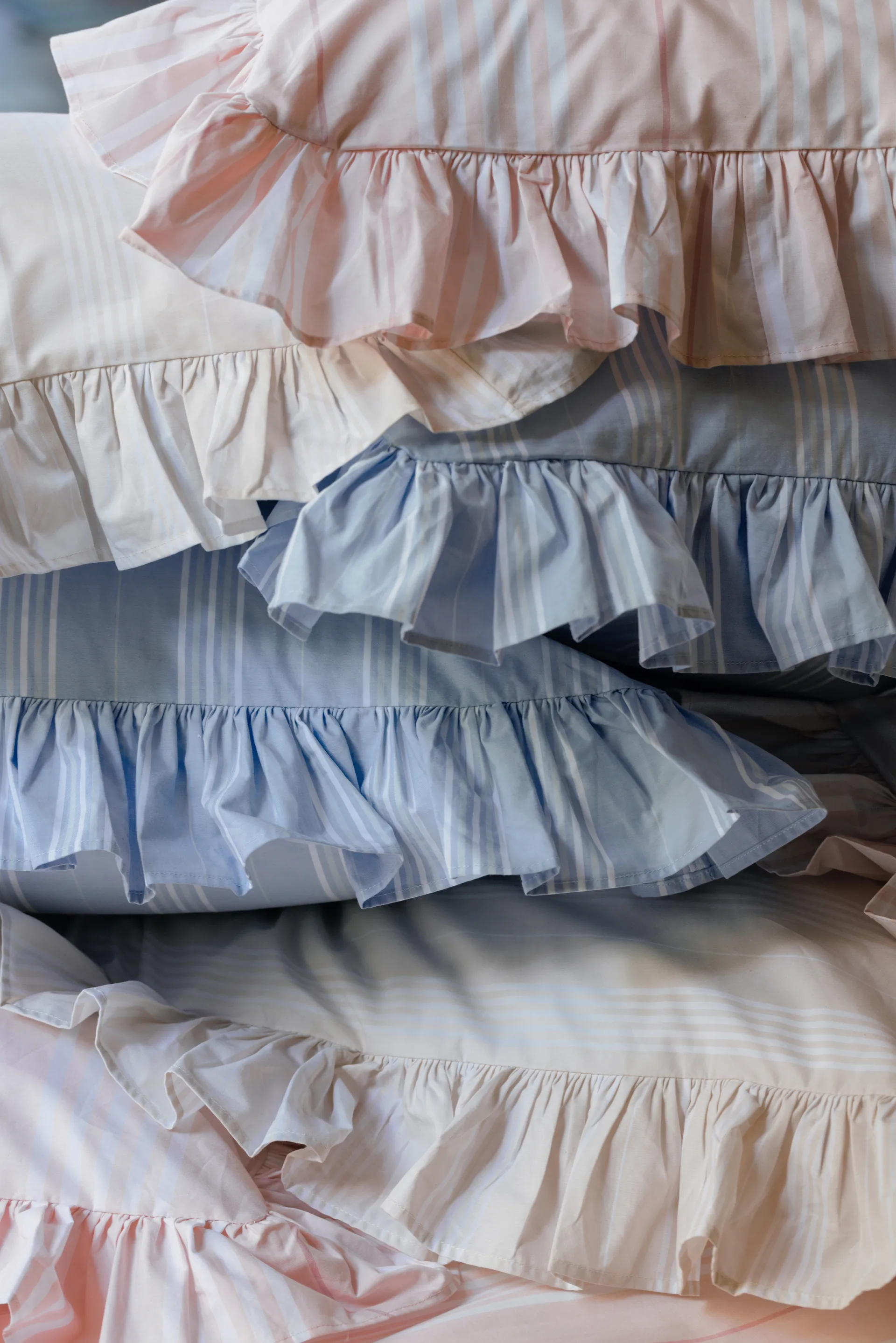 Fronha Camicia Balza, Azul claro, 50x90 cm Mille Notti