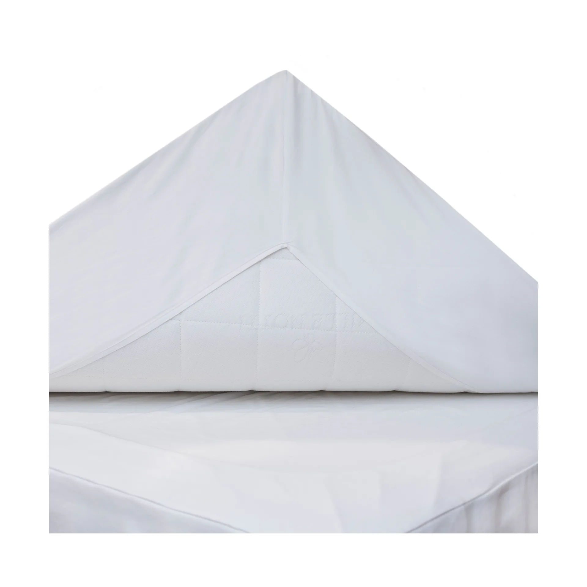 Lençol com dobra Pousada Percale EKO , Branco, 90x200 cm  Mille Notti