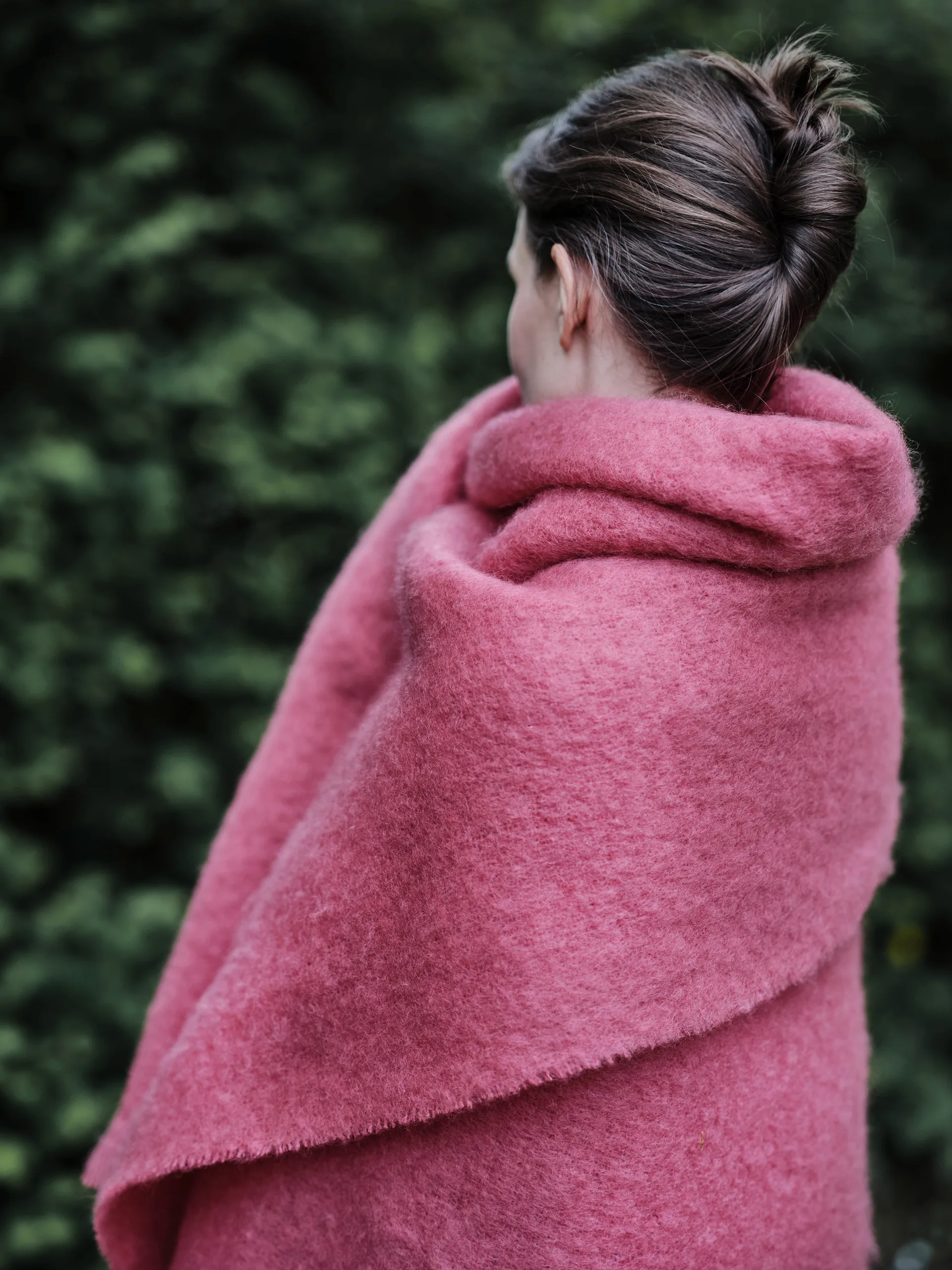 Manta Senzo 140x200 cm, Rosa Mille Notti