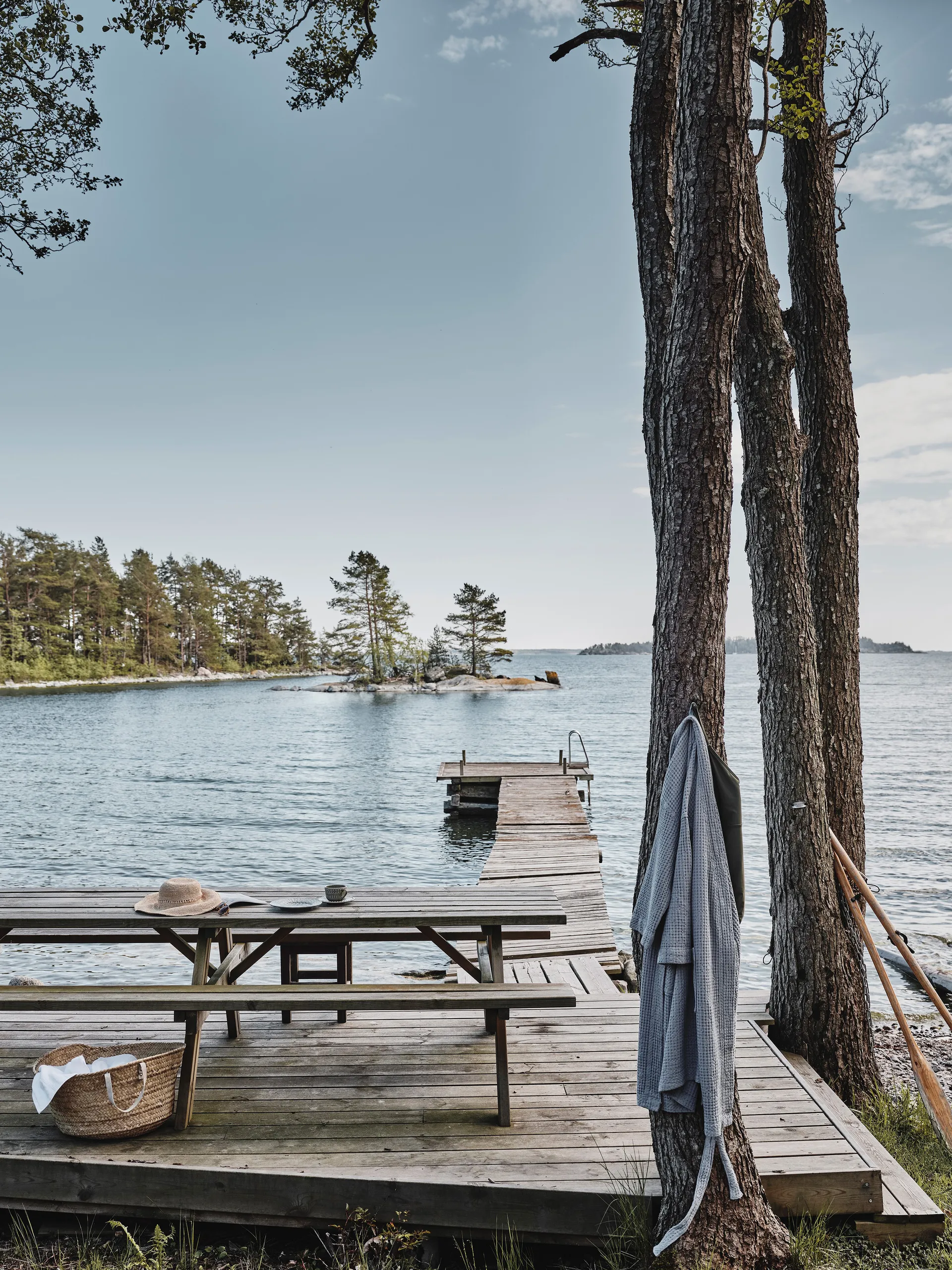 Roupão EKO Cialda , Azul claro, S-M Mille Notti