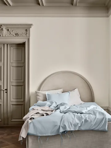 Satina plain fronha - Azul claro, 50x60 cm - Mille Notti