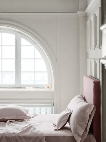 Satina plain fronha - Rosa, 50x60 cm - Mille Notti