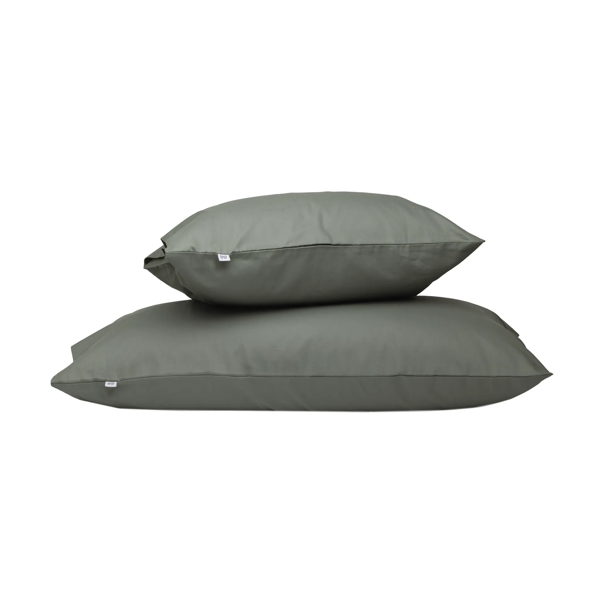 Satina plain fronha, Verde, 50x60 cm Mille Notti