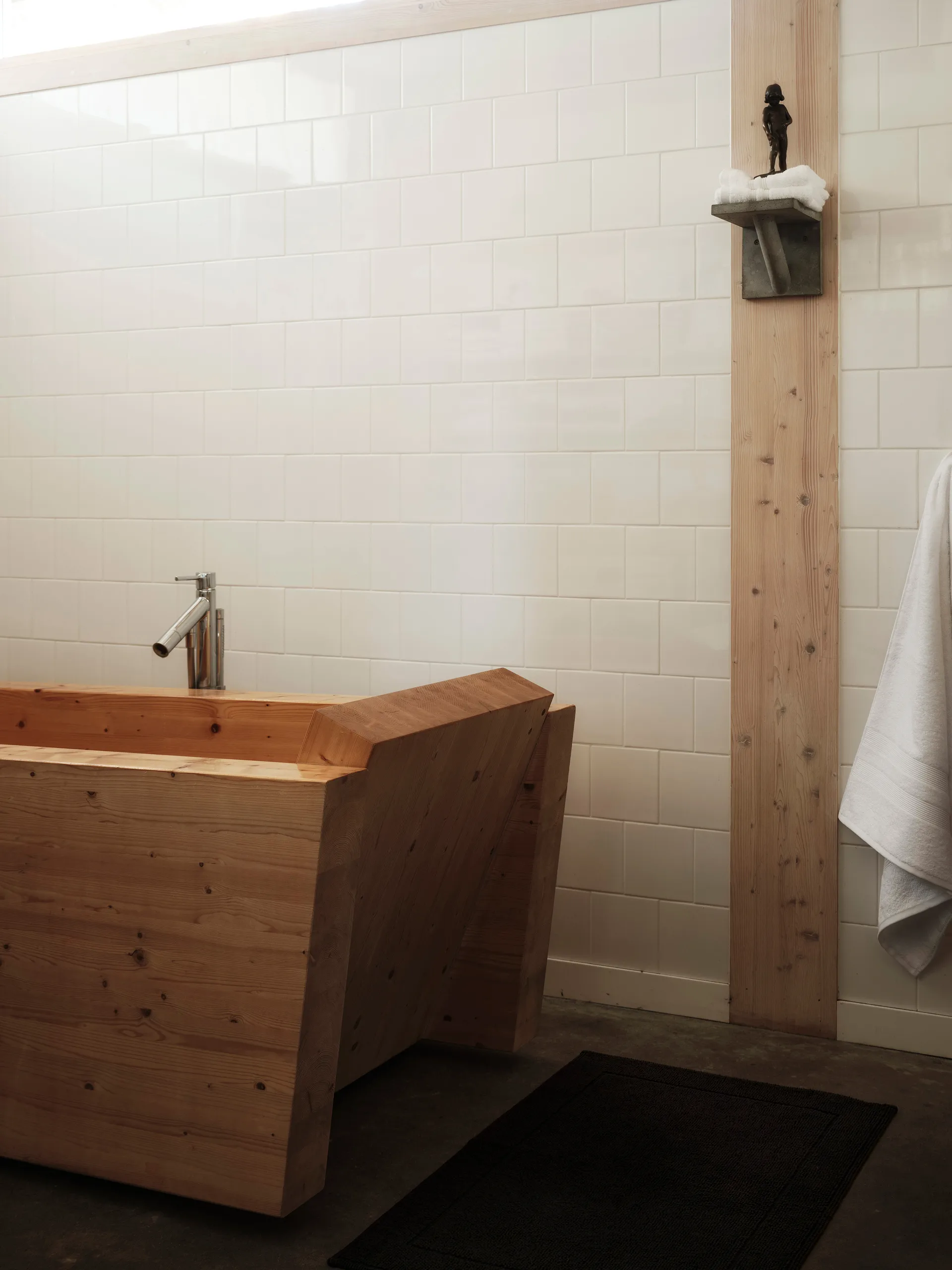 Tapete casa de banho Portofino , Antracite 60x90 cm Mille Notti