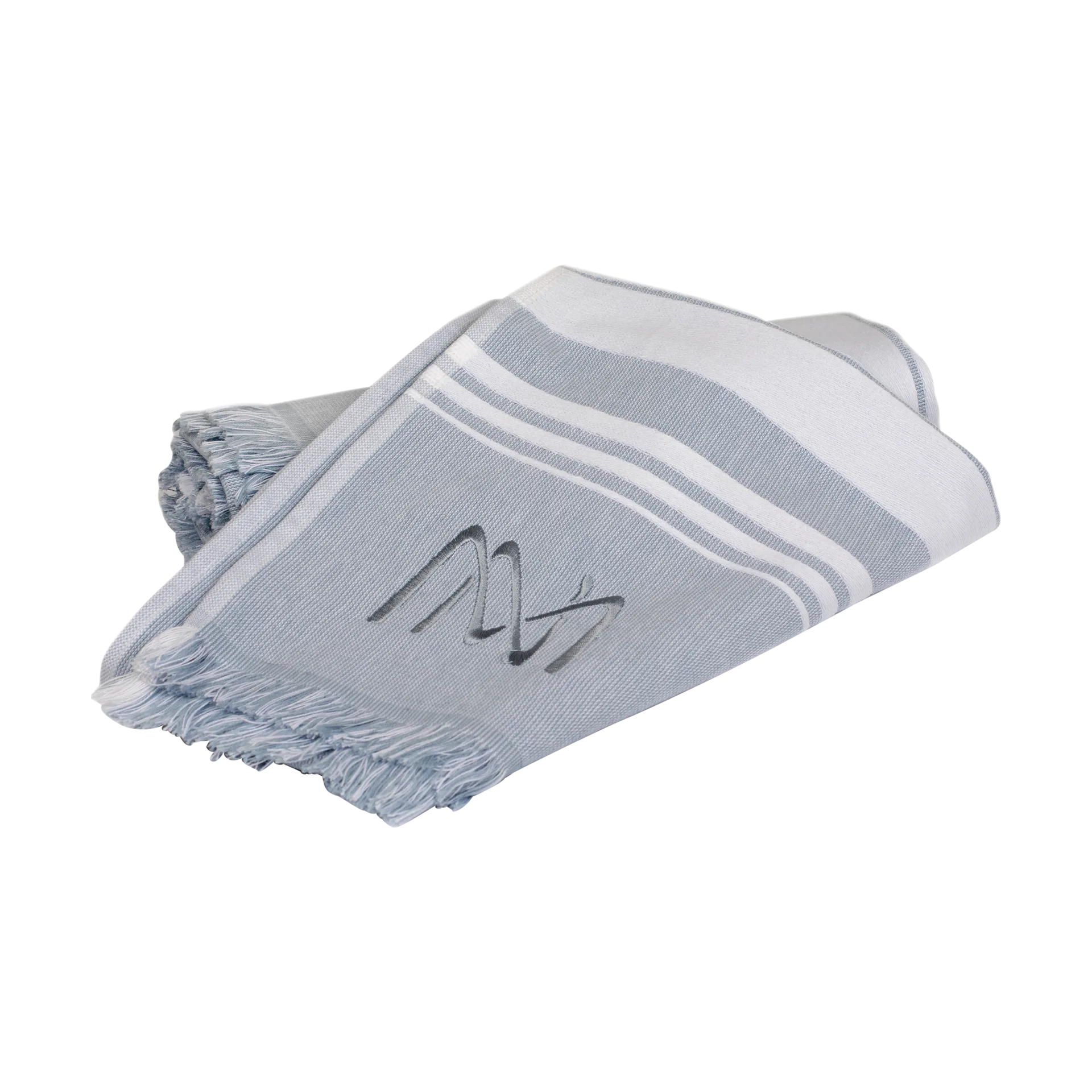 Toalha de praia EKO Rapallo, Azul claro, 100x180 cm  Mille Notti